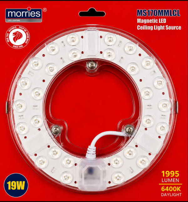 MORRIES 1995 LUMEN 19W LED MAGNETIC CEILING PANEL MS170MMLCL